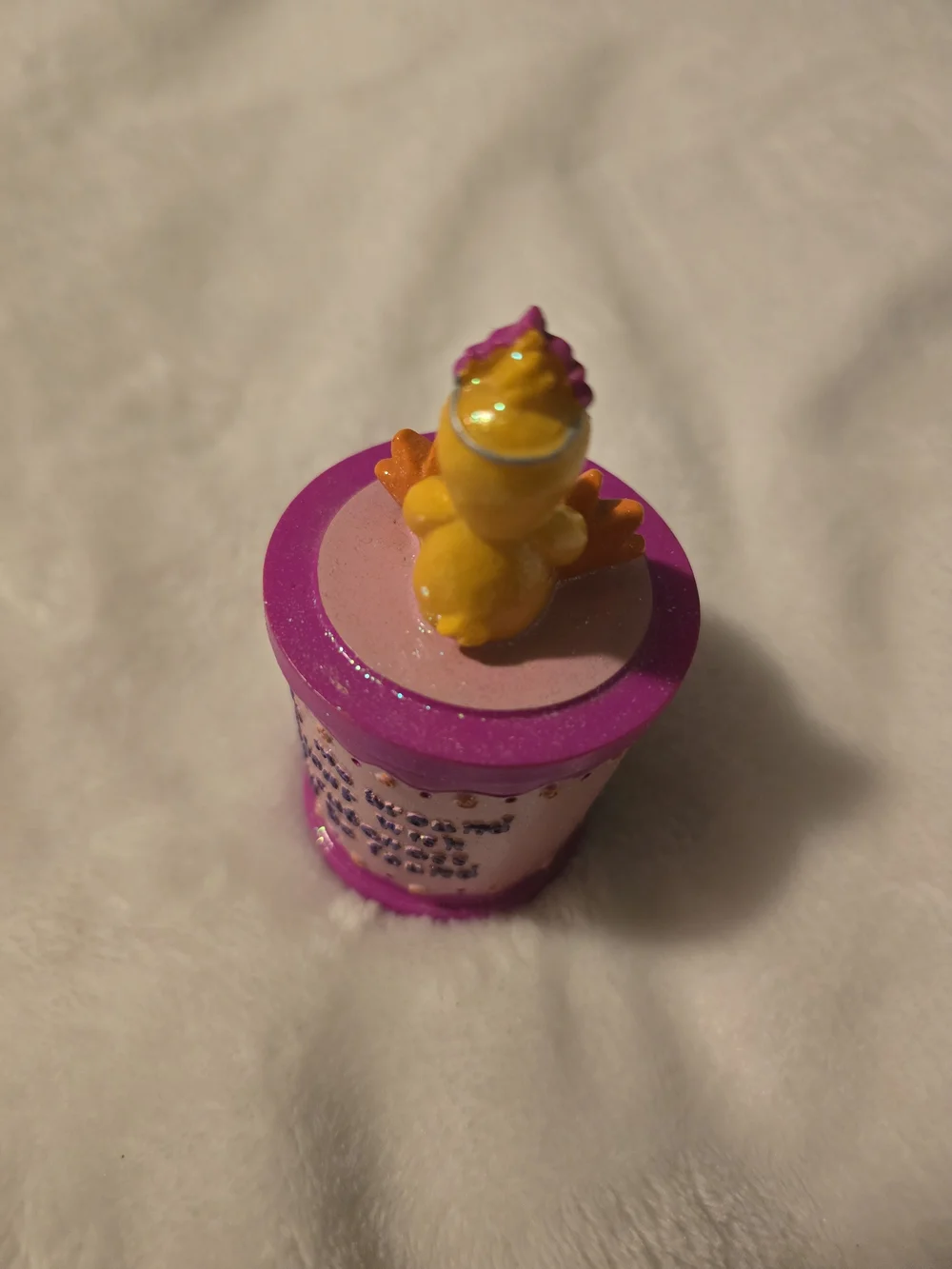Claires 2003 Pink Princess Bath & Body Jar - Decorative Scented Accessory